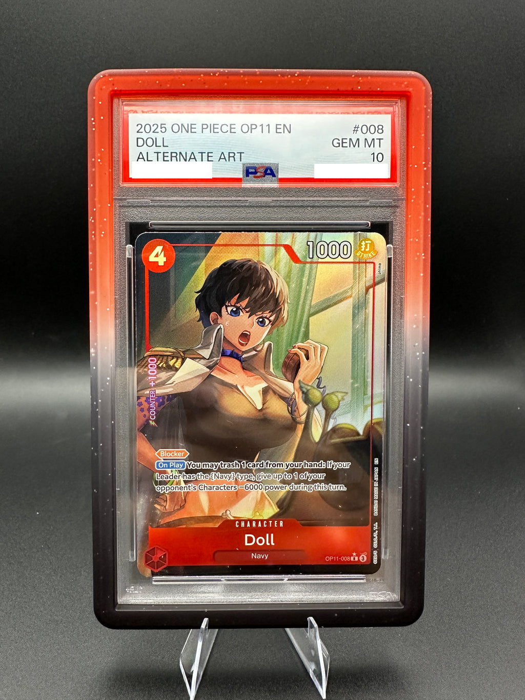 PSA Graded Bumper Guard